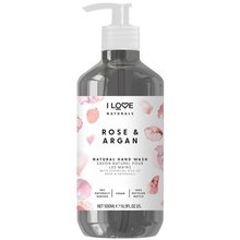 Naturals Hand Wash ( Rose & Argan ) - Hydratační tekuté mýdlo na ruce