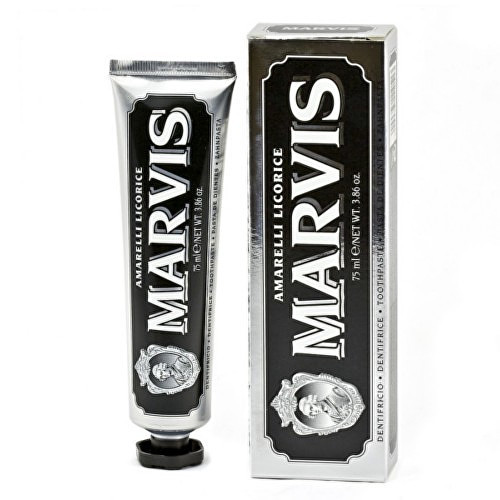 Marvis Marvis Amarelli Licorice - Zubní pasta s příchutí lékořice 85 ml