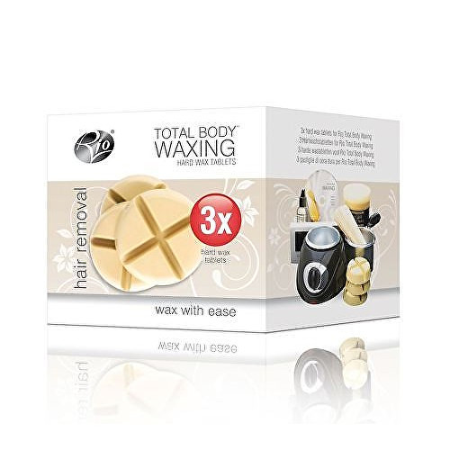 Total Body waxing Hard Wax Tablets - Sada tvrdých voskov pre depilátor CWAX