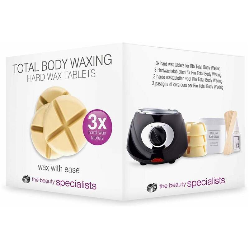 Total Body waxing Hard Wax Tablets - Sada tvrdých voskov pre depilátor CWAX