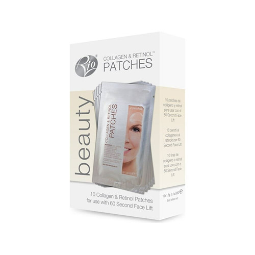 Rio-Beauty FALI Retinol & Collagen Patches ( 5 x 2 ks ) - Kolagenové a retinolové náplasti pro liftingový přístroj pro vyhlazení vrásek a vypnutí pleti