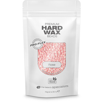 Rose Premium Hard Wax Beads - Depilační voskové perly