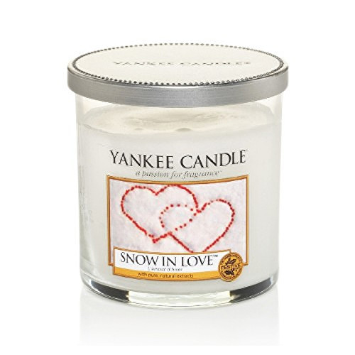 Yankee Candle Snow In Love Decor Candle ( sníh v lásce ) - Vonná svíčka 538 g