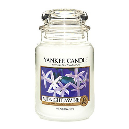 Yankee Candle Midnight Jasmine Candle ( půlnoční jasmín ) - Vonná svíčka 623 g