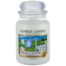 Clean Cotton Candle (čistá bavlna) - Vonná sviečka