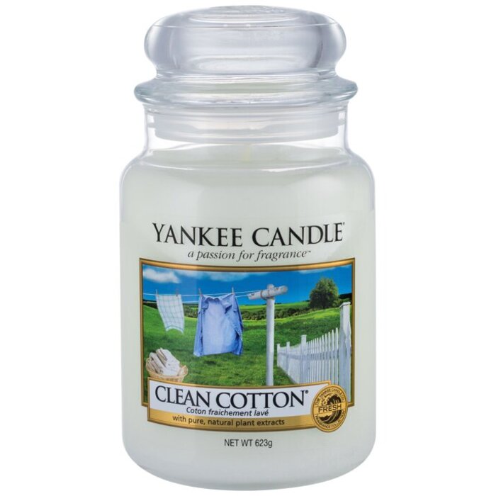 Clean Cotton Candle ( čistá bavlna ) - Vonná svíčka 