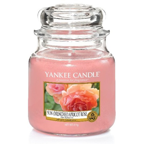 Sun-Drenched Apricot Rose Candle ( meruňková růže ) - Vonná svíčka