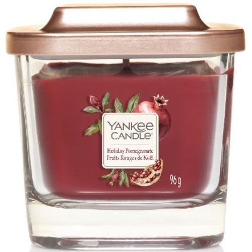 Yankee Candle Elevation Holiday Pomegranate Candle ( sváteční granátové jablko ) - Vonná svíčka 96 g