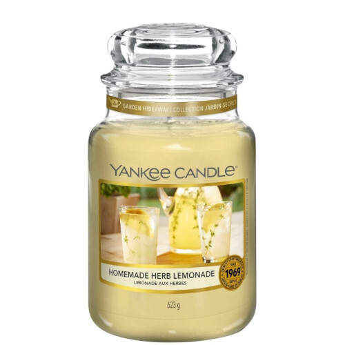 Homemade Herb Lemonade Candle (domáca bylinková limonáda) - Vonná sviečka
