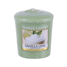 Vanilla Lime Candle (vanilka s limetkou) - Aromatická votívná sviečka