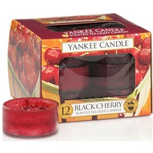 Black Cherry Candle ( zralá třešeň ) - Aromatické čajové svíčky ( 12 ks )