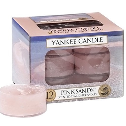Pink Sands Candle ( ružové piesky ) - Aromatické čajové sviečky ( 12 ks )