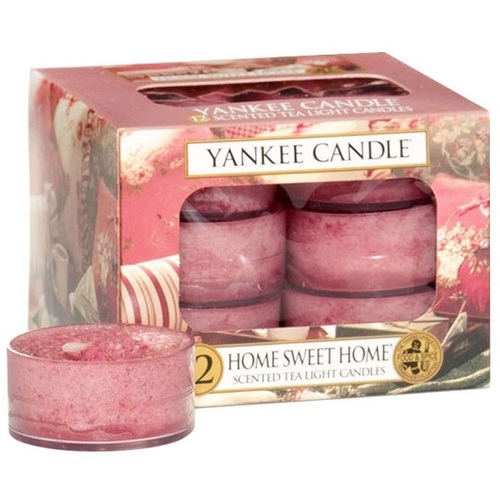 Yankee Candle Home Sweet Home Candle ( sladký domov ) - Aromatické čajové svíčky ( 12 ks ) 9.8 g