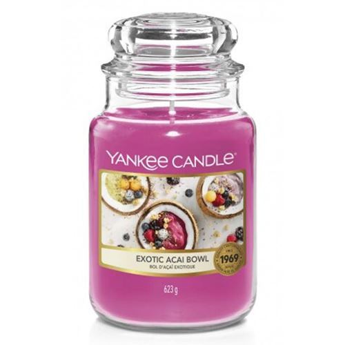 Yankee Candle Exotic Acai Bowl Candle ( miska exotických chutí ) - Vonná svíčka 411 g