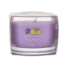 Lemon Lavender ( citrón s levanduľou ) - Votívna sviečka v skle