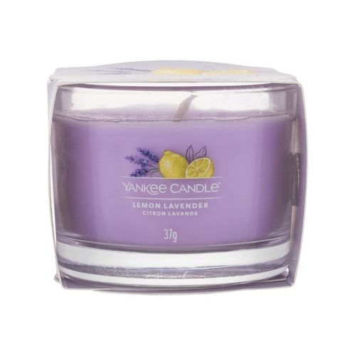 Lemon Lavender ( citron s levandulí ) - Votivní svíčka ve skle