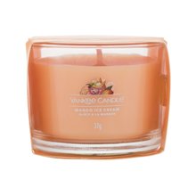 Votívna sviečka v skle Mango Ice Cream