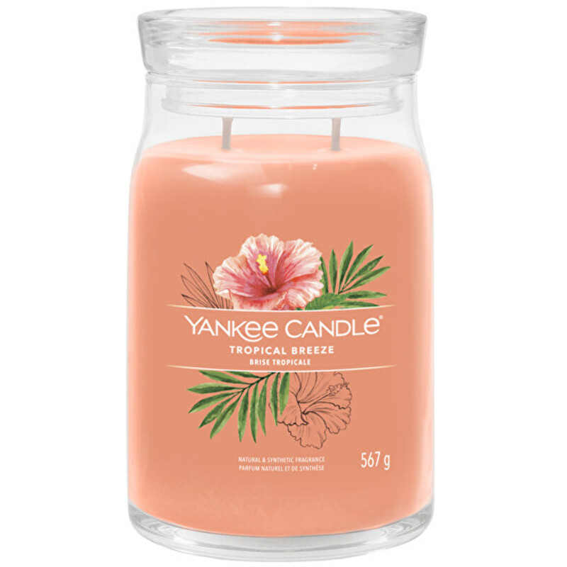 Tropical Breeze Signature Candle (tropický vánok) - Vonná sviečka
