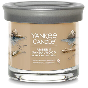 Amber & Sandalwood Signature Tumbler Candle ( ambra a santalové drevo ) - Vonná sviečka
