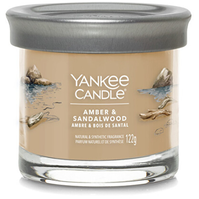 Amber & Sandalwood Signature Tumbler Candle ( ambra a santalové drevo ) - Vonná sviečka
