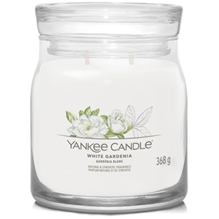 White Gardenia Signature Candle ( bílá gardénie ) - Vonná svíčka