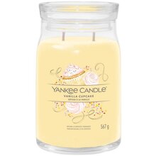 Yankee Candle Vanilla Cupcake Signature Candle (vanilkový košíček) - Vonná sviečka
