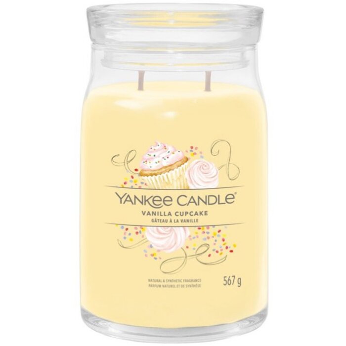 Yankee Candle Vanilla Cupcake Signature Candle (vanilkový košíček) - Vonná sviečka
