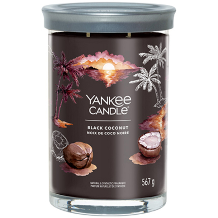 Yankee Candle Signature Black Coconut Tumbler 567g