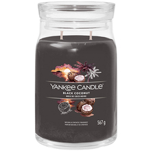 Black Coconut Signature Candle ( černý kokos ) - Vonná svíčka