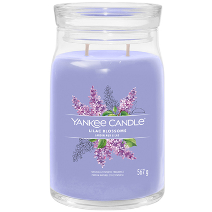 Lilac Blossoms Signature Candle (orgovánové kvety) - Vonná sviečka
