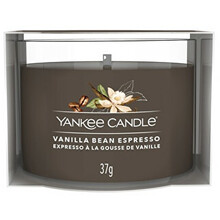 Vanilla Bean Espresso (espresso s vanilkovým luskom) - Votívna sviečka v skle
