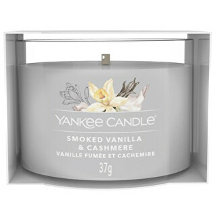 Smoked Vanilla & Cashmere ( kouřová vanilka a kašmír ) - Votivní svíčka ve skle