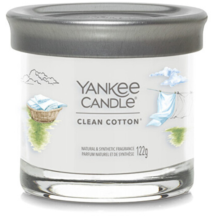 Yankee Candle Signature tumbler CLEAN COTTON 122 g
