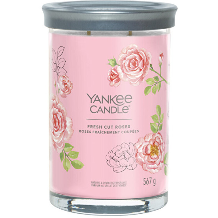 Yankee Candle Signature Fresh Cut Roses Tumbler 567g