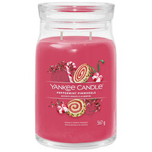 Peppermint Pinwheels Signature Candle ( peprmintové sušenky ) - Vonná svíčka