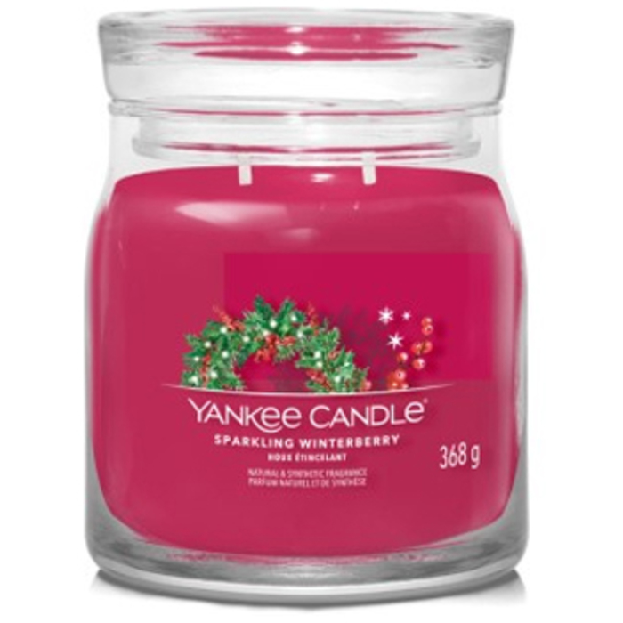 Yankee Candle Signature Sparkling Winterberry 567g