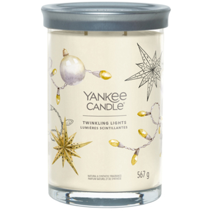 YANKEE CANDLE Signature Tumbler Twinkling Lights 567 g