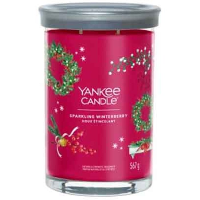 Yankee Candle – Signature Tumbler Sparkling Winterberry 567 g