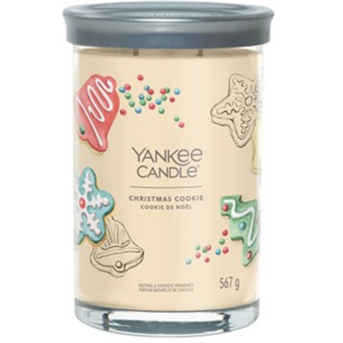 Yankee Candle Christmas Cookie Signature Tumbler Candle ( vánoční cukroví ) - Vonná svíčka 567 g