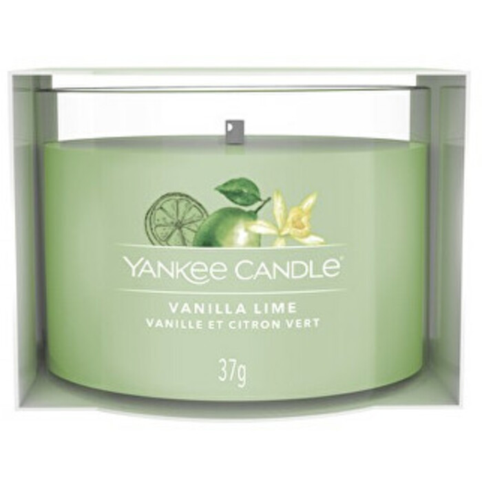 Vanilla Lime ( vanilka s limentkou ) - Votivní svíčka ve skle