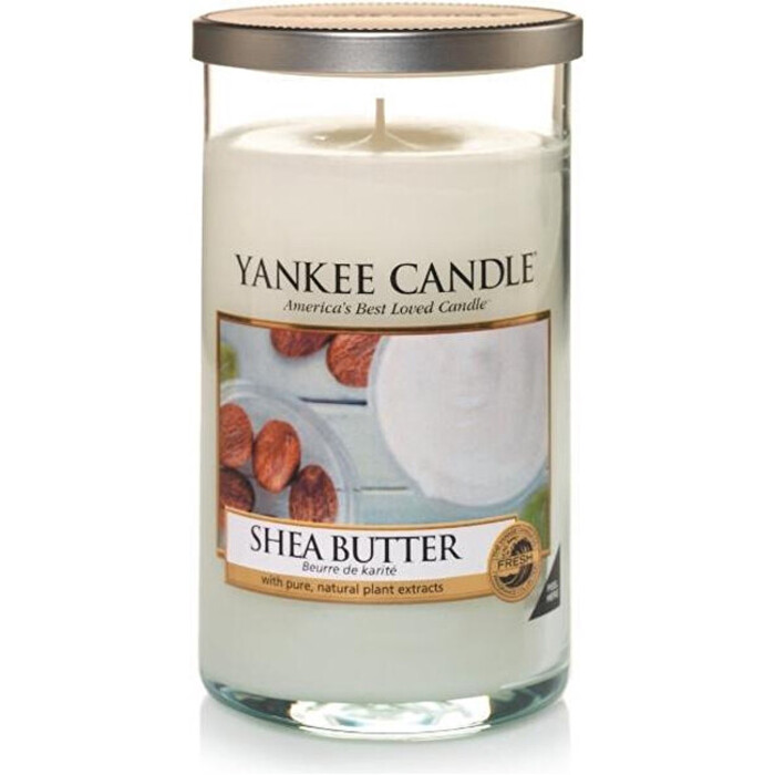 Yankee Candle Shea Butter Decor Candle ( bambucké máslo ) - Vonná svíčka 340 g