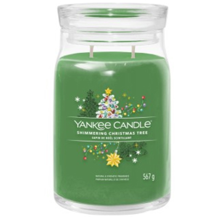 Yankee Candle Signature Shimmering christmas tree 567g
