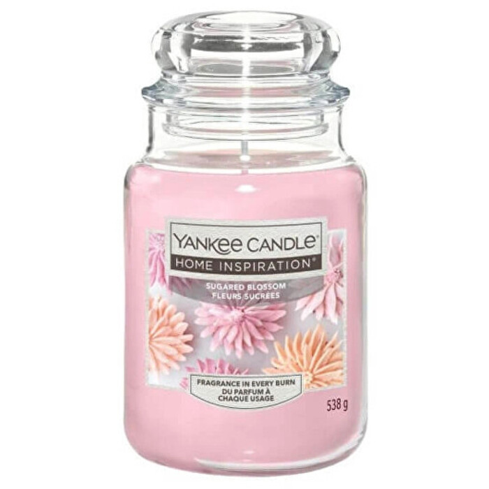 Home Inspiration Candle Sugared Blossom ( květiny ) - Vonná svíčka