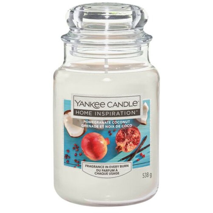 Home Inspiration Candle Pomegranate Coconut ( granátové jablko a kokos ) - Vonná svíčka