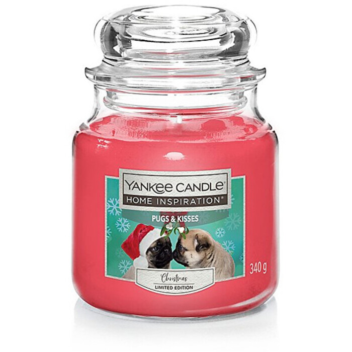 Home Inspiration Candle Pugs & Kisses ( mopsíky a bozky ) - Aromatická sviečka
