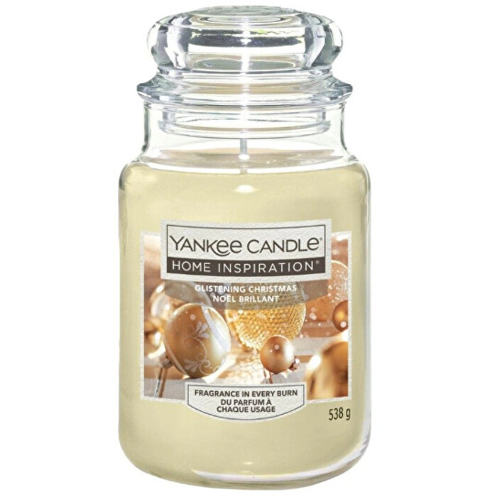 Home Inspiration Candle Glistening Christmas ( třpytivé vánoce ) - Vonná svíčka