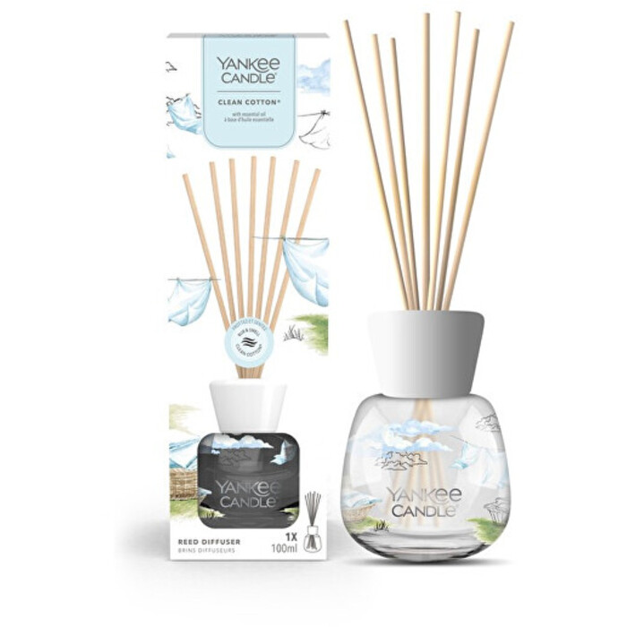 Signature Clean Cotton Reed Diffuser (čistá bavlna) - Aróma difuzér

