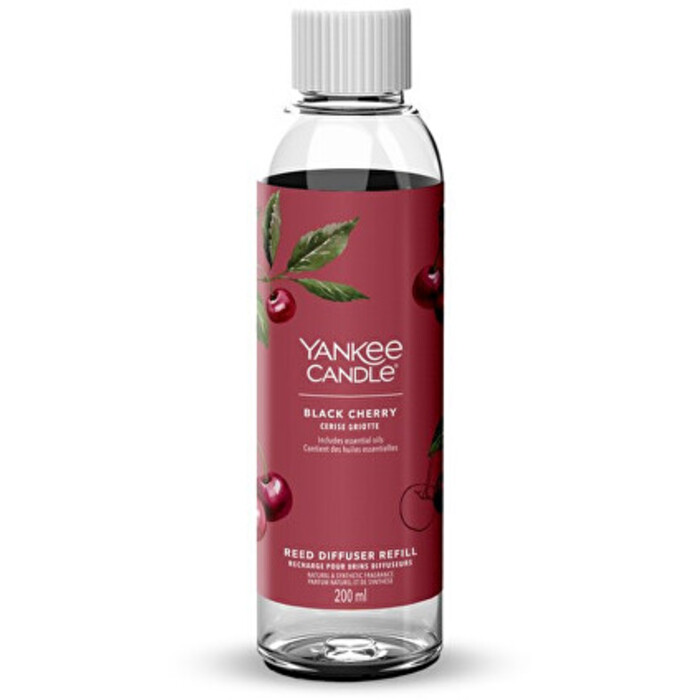 Signature Black Cherry Reed Diffuser Refill ( zralá třešeň ) - Náhradní náplň do aroma difuzéru