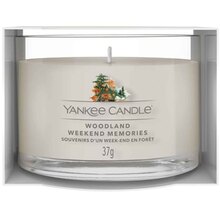 Woodland Weekend Memories ( vzpomínky na víkendy v lese ) - Votivní svíčka ve skle