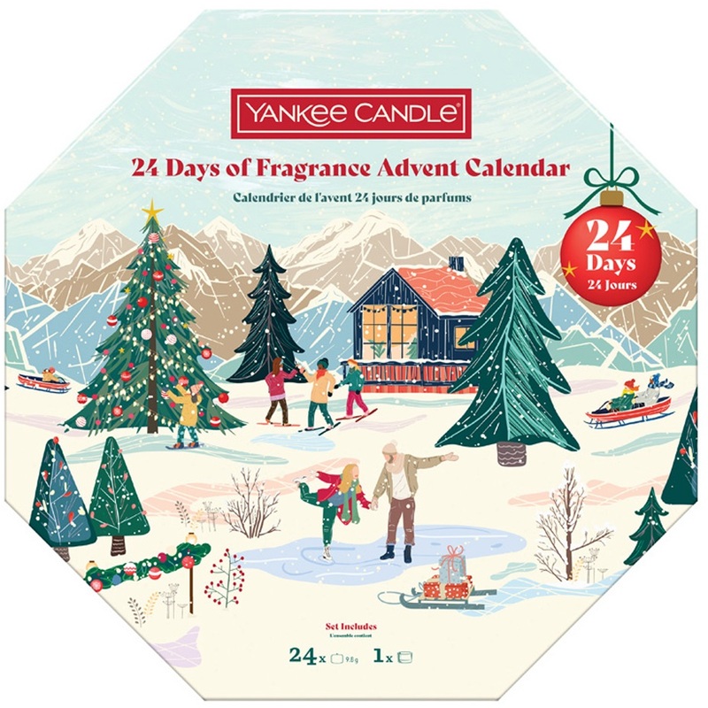24 Days of Fragrance Advent Calendar - Adventní kalendář votivních svíček
